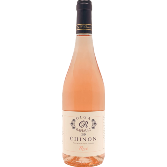 Bottle shot for 2024 Olga Raffault Chinon Rose