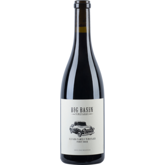 Bottle shot for 2019 Big Basin Pinot Noir Alfaro Family Vineyard