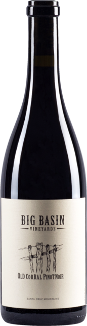 Bottle shot for 2019 Big Basin Pinot Noir Old Corral