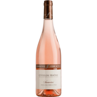 Bottle shot for 2023 Ferraton Pere & Fils Samorens Rose
