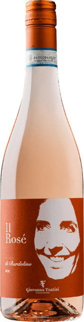 Bottle shot for 2023 Giovanna Tantini Bardolino Chiaretto Rose