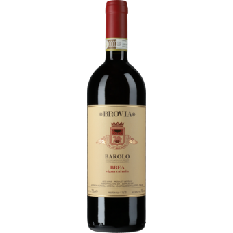 Bottle shot for 2021 Brovia Barolo "Brea   Ca Mia"