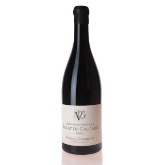 Bottle shot for 2022 Pierre Girardin Eclat De Calcaire Bourgogne Rouge