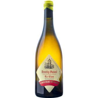 Bottle shot for 2022 Chateau Fuisse Pouilly Fuisse "Les Clos" 1er Cru