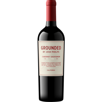 Bottle shot for 2023 Grounded Wine Co. Cabernet Sauvignon By Josh Phelps
