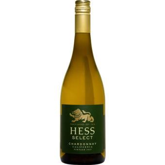 Bottle shot for 2024 Hess Select Chardonnay