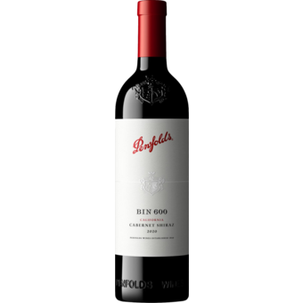 Bottle shot for 2020 Penfolds Bin 600 Cabernet Shiraz
