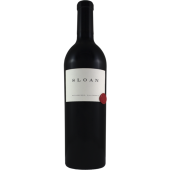 Bottle shot for 2021 Sloan Proprietary Red