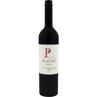 Bottle shot for 2023 Pie De Palo Malbec
