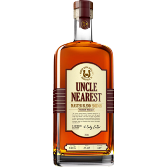 Bottle shot for  Uncle Nearest Master Blend Cask Strength