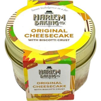 Bottle shot for  Harlem Baking Co. Cheesecake