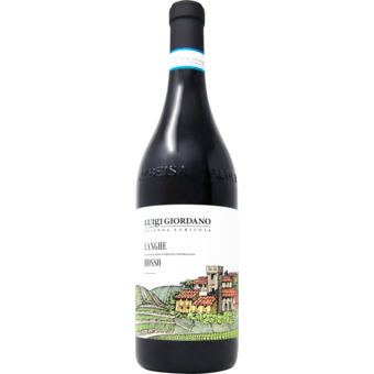 Bottle shot for 2024 Luigi Giordano Langhe Rosso