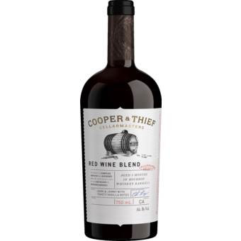 Bottle shot for 2022 Cooper & Thief Cellarmaster Red Blend