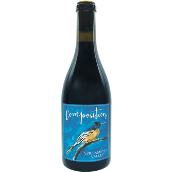 Bottle shot for 2023 Composition Willamette Pinot Noir