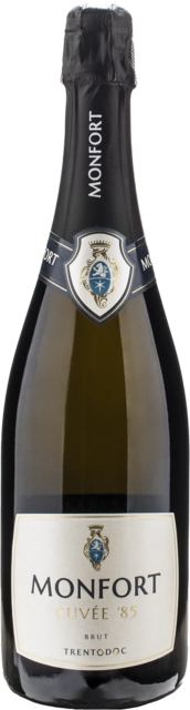Bottle shot for  Monfort Trentodoc Monfort Cuvee 85 Brut
