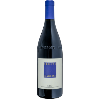 Bottle shot for 2021 Luciano Sandrone Barolo Aleste