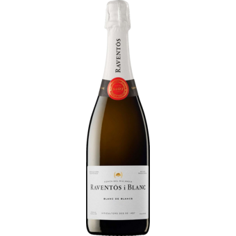 Bottle shot for 2023 Raventos I Blanc Brut Blanc De Blancs Conca Del Riu Anoia