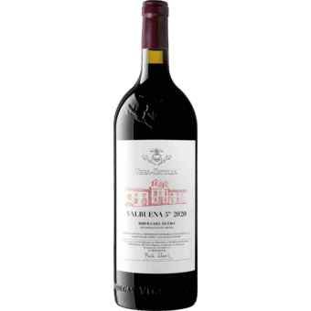 Bottle shot for 2020 Vega Sicilia Valbuena Ribera Del Duero