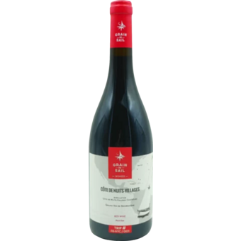 Bottle shot for 2019 Grain De Sail Cote De Nuits Village Rouge