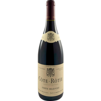 Bottle shot for 2022 Rostaing Cote Rotie Cote Blonde