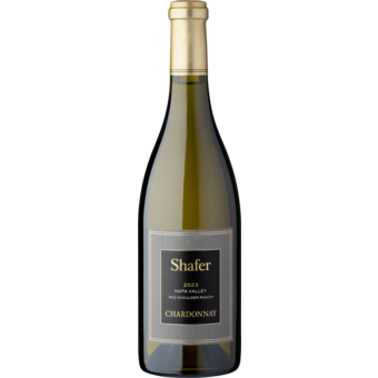 Bottle shot for 2023 Shafer Chardonnay Red Shoulder Ranch