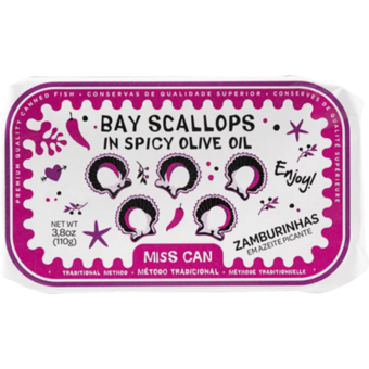 Bottle shot for  Miss Can Bay Scallops