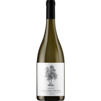 Bottle shot for 2021 Perrin+Dobbs Ablaze Chenin Blanc / Viognier