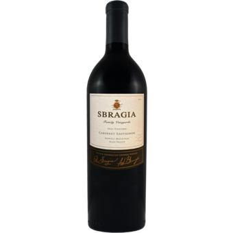 Bottle shot for 2016 Sbragia Neal Vineyard Howell Mountain Cabernet Sauvignon