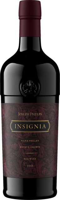 Bottle shot for 2022 Joseph Phelps Insignia