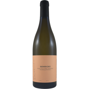 Bottle shot for 2023 Gehricke Russian River Valley Chardonnay