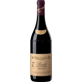 Bottle shot for 2021 Francesco Rinaldi Barolo Brunate