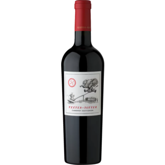 Bottle shot for 2022 Teeter Totter Napa Cabernet Sauvignon
