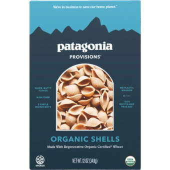 Bottle shot for  Patagonia Organic Pasta Shells