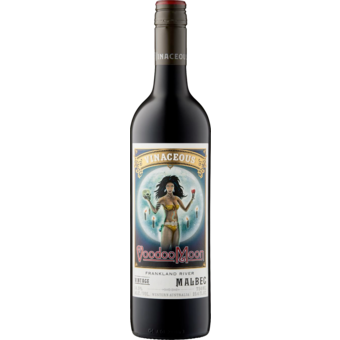 Bottle shot for 2021 Vinaceous Voodoo Moon Malbec
