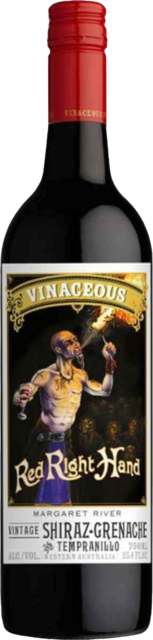 Bottle shot for 2020 Vinaceous Red Right Hand