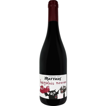 Bottle shot for 2025 Dom. Des Marrans Beauj.Nouveau