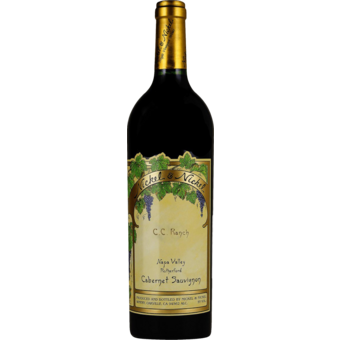 Bottle shot for 2022 Nickel & Nickel C.C. Ranch Cabernet Sauvignon