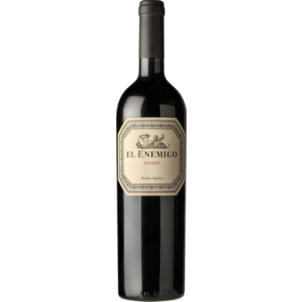 Bottle shot for 2022 El Enemigo Malbec
