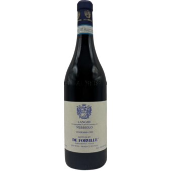 Bottle shot for 2024 De Forville Langhe Nebbiolo