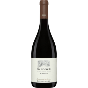Bottle shot for 2023 Arlaud Bourgogne Rouge 'Roncevie'