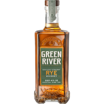 Bottle shot for  Green River Rye Whiskey