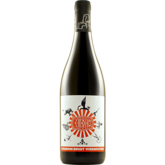 Bottle shot for 2022 Winzerin Wiederstein Zweigelt Zirkus