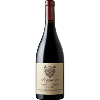 Bottle shot for 2022 Bergstrom Pinot Noir Silice