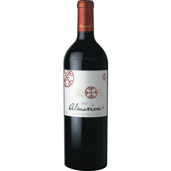 Bottle shot for 2023 Vina Almaviva Puente Alto