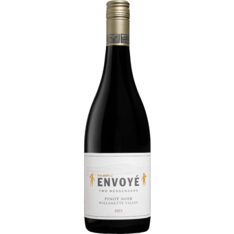 Bottle shot for 2023 Maison L'envoye Two Messengers Pinot Noir