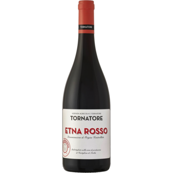 Bottle shot for 2022 Tornatore Etna Rosso