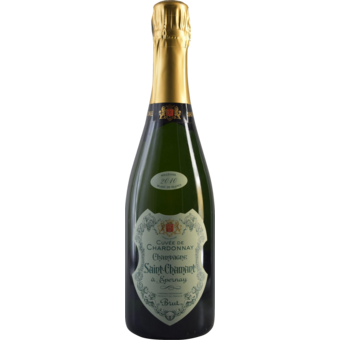 Bottle shot for 2010 Saint Chamant Brut Millesime Cuvee De Chardonnay