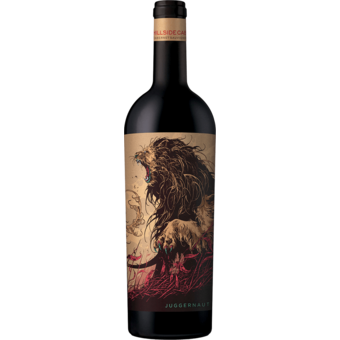 Bottle shot for 2023 Juggernaut Cabernet Sauvignon Hillside