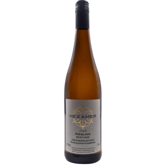 Bottle shot for 2023 Hexamer Meddersheim Rheingrafenberg Spatlese Riesling