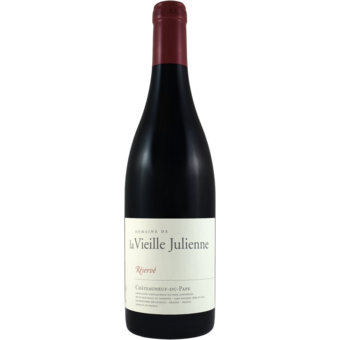Bottle shot for 2022 Domaine De La Vieille Julienne Chateauneuf Du Pape Reserve